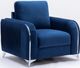 ACME Furniture Wenona Blue Velvet Chair-0