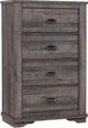 Crown Mark Coralee Gray Chest-0