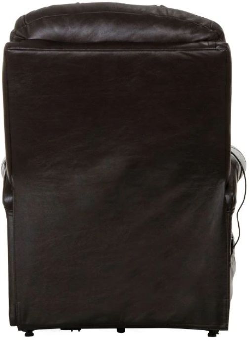 Catnapper® Madison Chocolate Power Lift Lay Flat Recliner with Heat and Massage-3