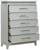 Liberty Furniture Reflections Pearl White Chest-3