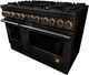 JennAir® 48" Distressed Smoke Pro Style Dual Fuel Range-4