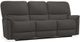 La-Z-Boy® Turner Charcoal Leather Power Wall Reclining Sofa-0