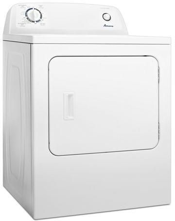 Amana® White Top Load Washer & Electric Dryer Laundry Pair-3