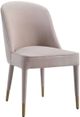 Uttermost® Brie Champagne Armless Chair-0