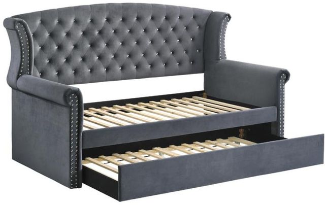 Coaster® Scarlett Upholstered Tufted Twin Daybed with Trundle-1