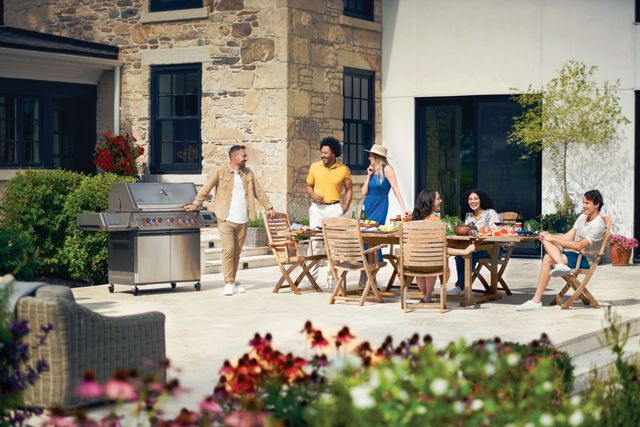 Napoleon Prestige® 665 7-Burner Stainless Steel Freestanding Liquid Propane Grill-2