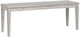 Winners Only® Highland Antique White Dining Bench-0
