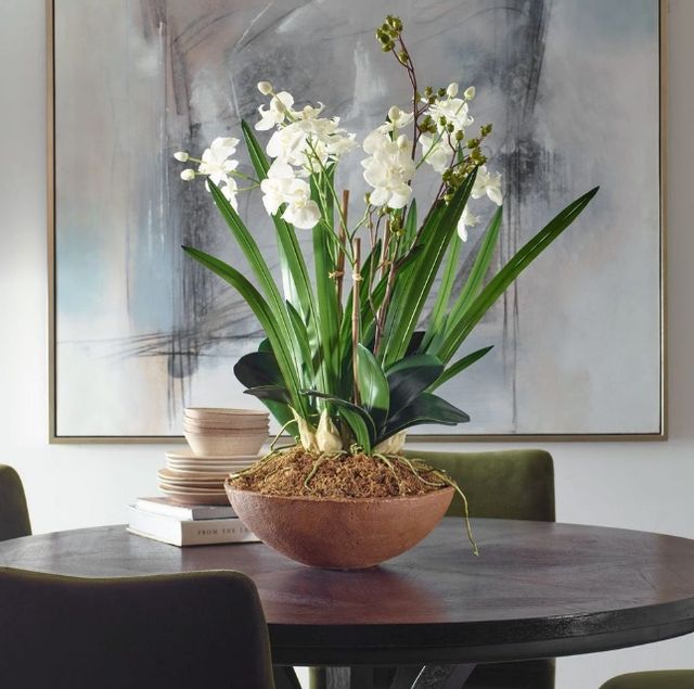 Uttermost® Moth Brown/Green Orchid Planter-2