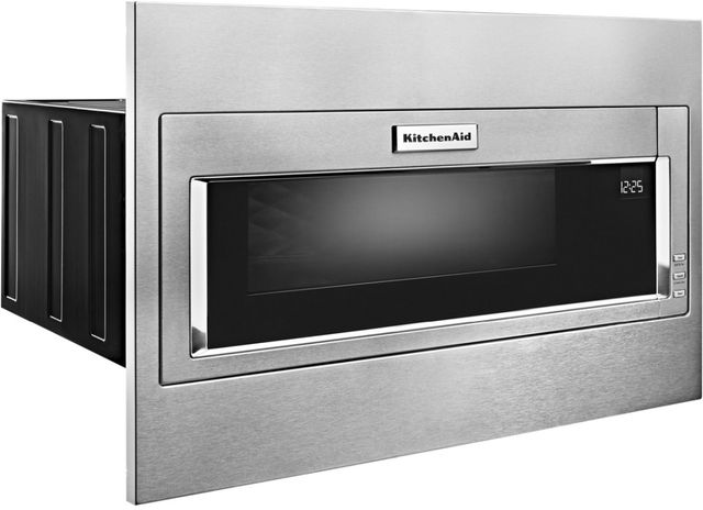 KitchenAid® 1.1 Cu. Ft. Stainless Steel Built In Microwave-8