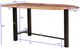 Coast2Coast Home™ Hill Crest Brown Counter Height Dining Table with Black Base-2