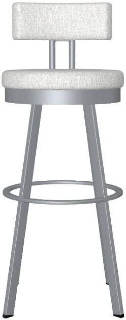 Amisco Customizable Barry Swivel Spectator Stool-3