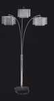 Furniture of America® Tina Chrome Arch Lamp-1