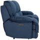 Steve Silver Co. Olsen 3-Piece Indigo Dual-Power Zero-Gravity Modular Reclining Console Loveseat-5