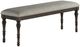Steve Silver Co.® Linnett Light Gray/Slate Bench-0