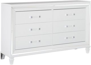 Homelegance® Tamsin White Metallic Dresser