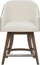 Universal Explore Home™ Modern-Mist & Veil Haze/Levi Oyster Swivel Counter Chair-2
