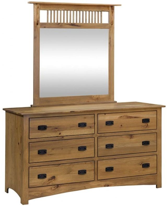 Country Classic Collection Customizable Mission 63" Dresser-1