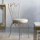 A & B Home Gold Folding Chair-3