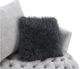 Furniture of America® Sofi Light Gray Button Tufted Swivel Chair-5