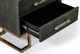 VIG Furniture Modrest Howard Shagreen Gray/Gold Leatherette Nighstand-2