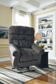Signature Design by Ashley® Ernestine Slate Power Lift Recliner-1