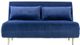 A & B Home Deep Blue/Gold Sofa Bed-1