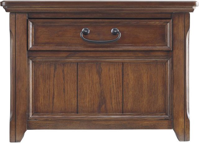 Signature Design by Ashley® Woodboro Dark Brown Lift Top Coffee Table-2
