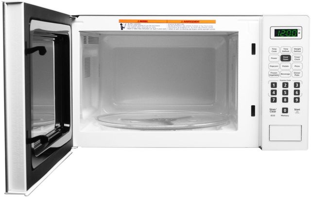 Danby® 0.7 Cu. Ft. White Countertop Microwave-4