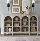Liberty Furniture Pavilion Natural White Breakfront Accent Cabinet-1