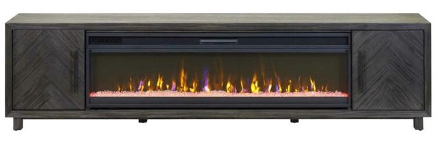 Martin Furniture Palisades Charcoal 96" Fireplace TV Stand-1