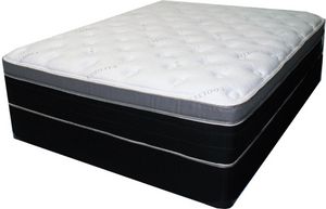 Biscayne Bedding Tavernier Wrapped Coil Plush Euro Top King Mattress