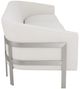 Fairfield® Customizable Zsa Zsa 95" Grande Sofa with Nickel Metal Base-2