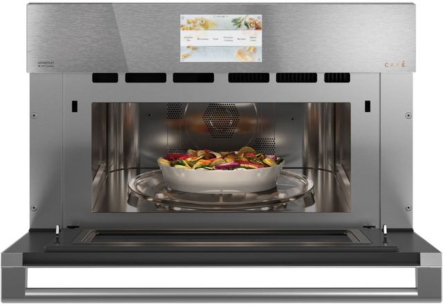 Café™ 30" Platinum Glass Electric Speed Oven-2