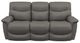 La-Z-Boy® James Charcoal Power Reclining Sofa with Headrest-1