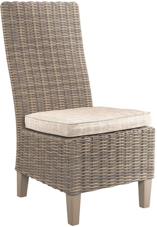 Signature Design by Ashley® Beachcroft 7 Piece Beige Outdoor Dining Set-3