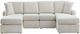 Signature Design by Ashley® Modmax 4-Piece Oyster U-Shape Sectional and Double Chaise-0