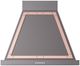 Ilve® Nostalgie II Noblesse 30" Graphite Matte Wall Mounted Range Hood with Copper Trim-0