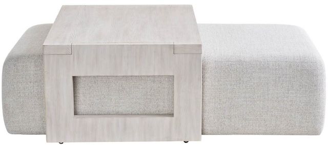 Universal Explore Home™ Dwell Monique Linen/River Rock Nesting Cocktail Ottoman-2