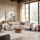 Classic Home Knoxville 5-Piece Gray Power Reclining Sectional Set-1