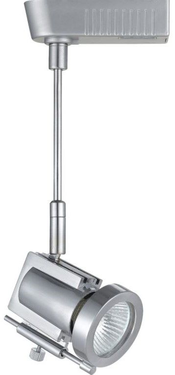 Cal® Lighting & Accessories Brushed Steel Track Light-0