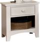 Furniture of America® Omnus White Nightstand-0