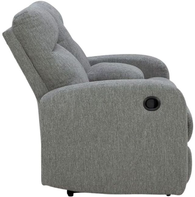Signature Design by Ashley® Gauntlet Sterling Manual Reclining Loveseat-2