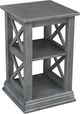 John Thomas Furniture® Hampton Heather Gray Accent Table-0