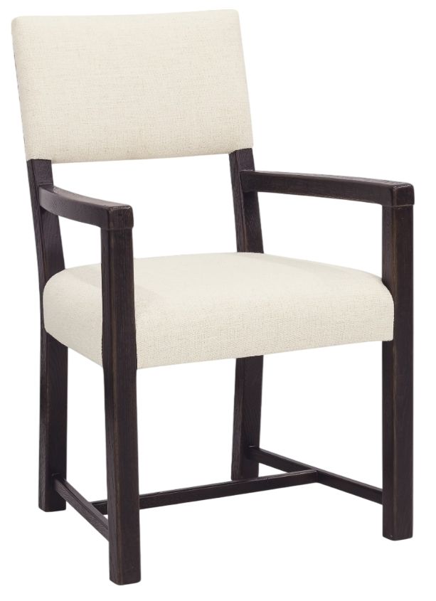 Hooker® Furniture Driftwood Burnt Timber/Lovegood Bisque Dining Side Chair-0