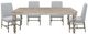 Parker House® Crossings 5-Piece Gray/Toasted Tumbleweed Dining Set-0