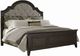Liberty Furniture Paradise Valley 4-Piece Flax Tweed/Saddle Brown King Upholstered Bedroom Set-1