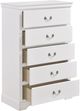 Mazin Furniture Seabright White Chest-2
