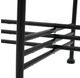 A & B Home Argus Black Marble Top Side Table with Metallic Frame-2