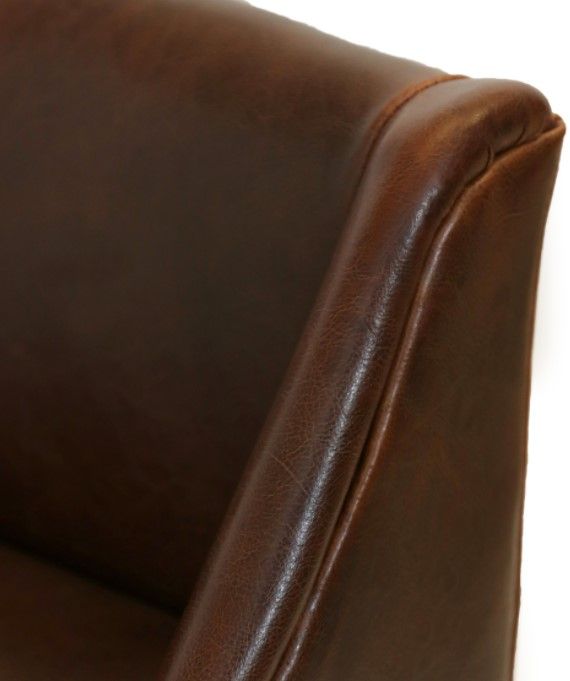 Furniture Classics Black/Brown Iron Pipe Bar Stool-1