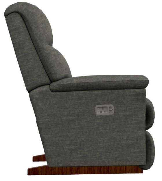 La-Z-Boy® Reed Stone Power Rocking Recliner with Headrest-2